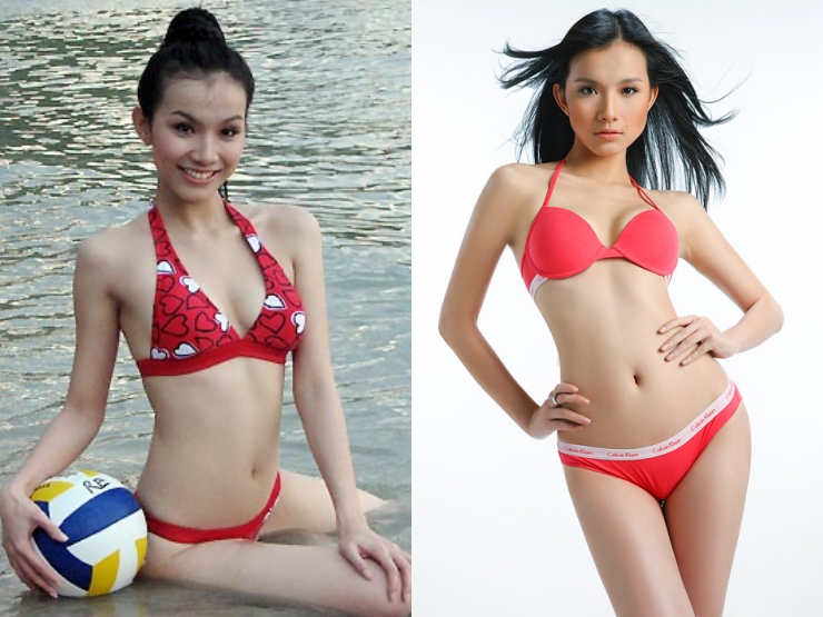 Thùy Lâm (sinh năm 1987) là Hoa hậu Hoàn vũ Việt Nam đầu tiên, đăng quang năm 2008. Trước khi trở thành hoa hậu, cô là ca sĩ, diễn viên, người mẫu... 

