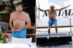 Đàn ông - Tài tử Leonardo DiCaprio "vạn người mê" gây choáng với diện mạo ngấn mỡ, xuề xòa