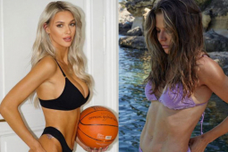 Người mẫu diện bikini hâm nóng NBA, vợ Lewandowski khoe dáng đẹp “hút hồn”