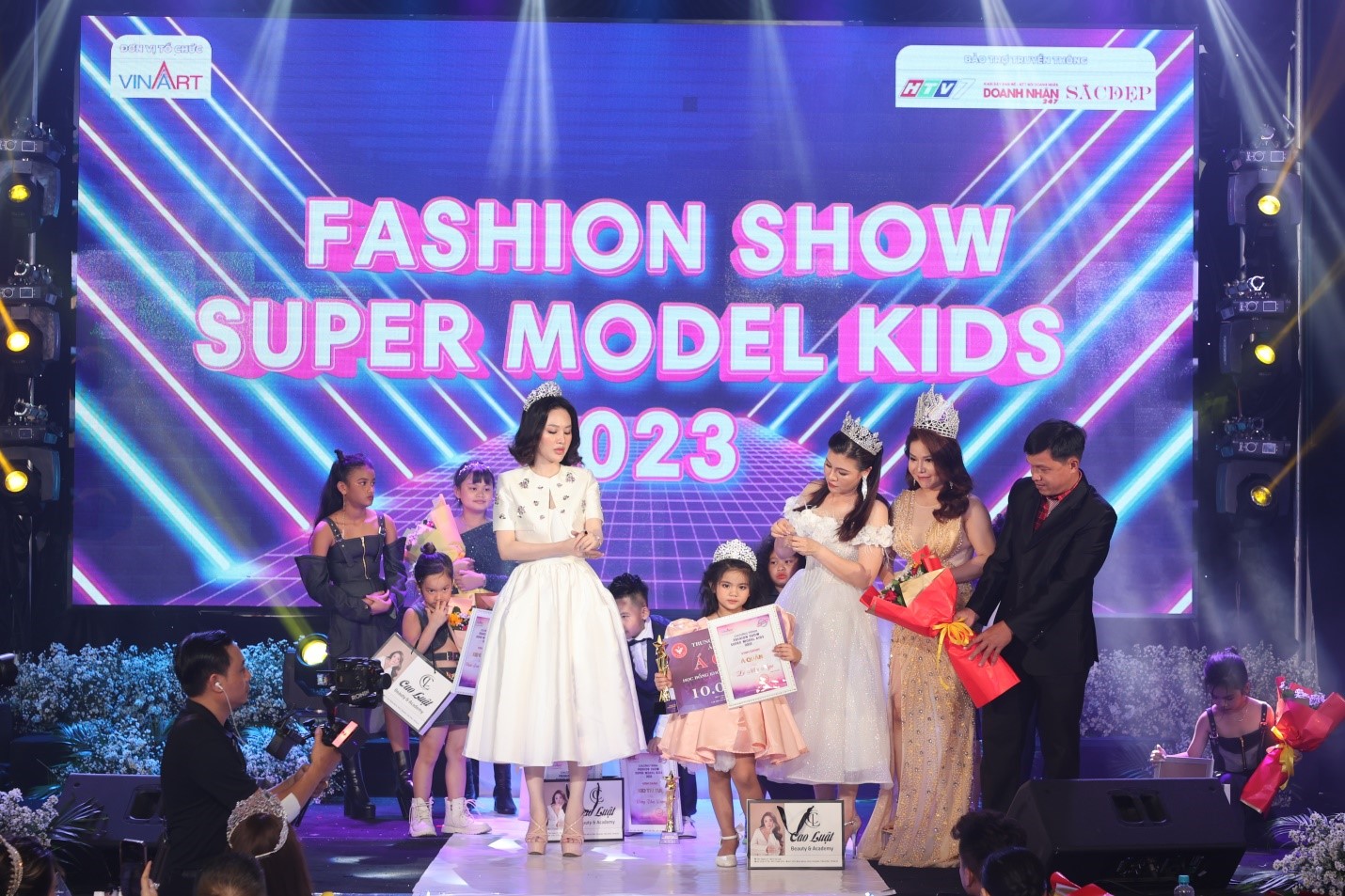 First Face Fashion Show Super Model Kids 2023 gọi tên Muội muội Lê Như Ngọc - 3