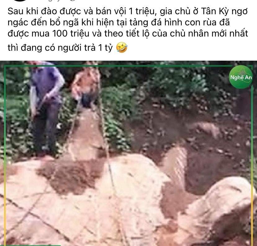 Thông tin đăng tải lên mạng gây xôn xao