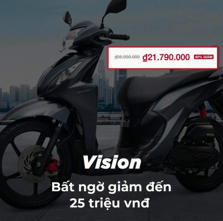 Honda Vision có giá 21 triệu đồng? - 1