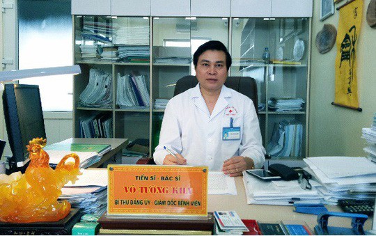 Giám đốc Bệnh viện Thể thao Việt Nam Võ Tường Kha bị cách chức về đảng - 1