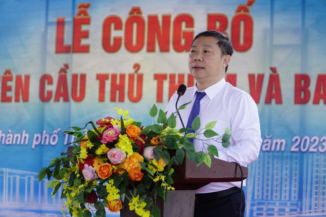Ông Dương Anh Đức, Phó Chủ tịch UBND TPHCM phát biểu tại buổi lễ.