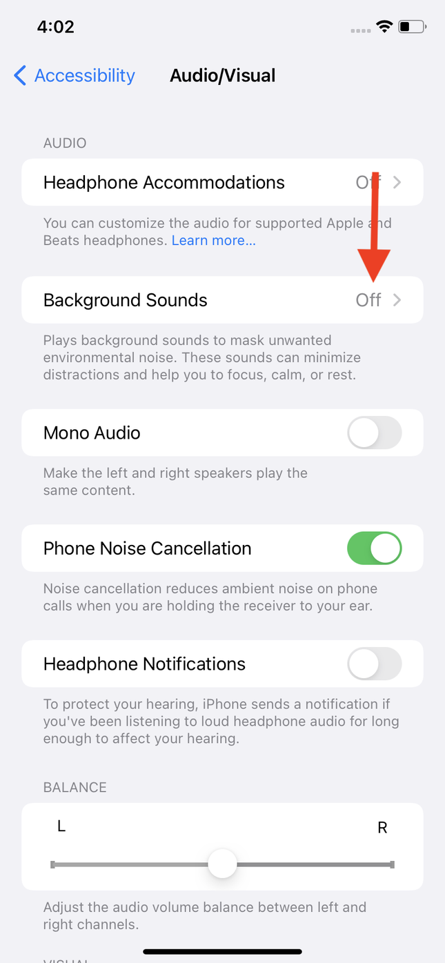 Cách bật "Tiếng ồn trắng" trên iPhone giúp người dùng thổi bay căng thẳng - 3