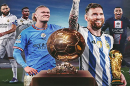 Bóng đá - Lý do Messi sang Mỹ vẫn sáng cửa giành "Quả bóng vàng 2023" hơn Haaland