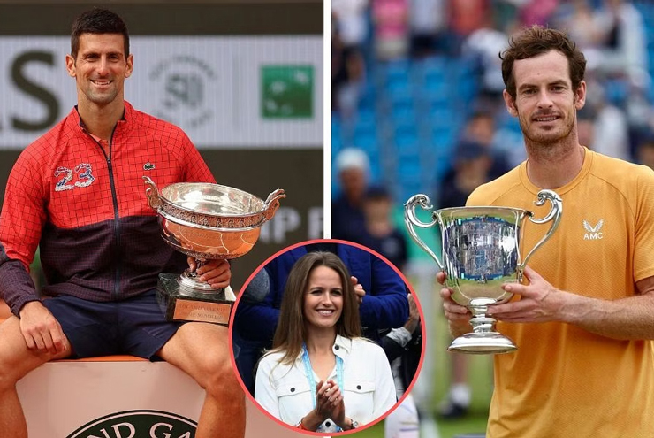 Vợ của Andy Murray, Kim Bears động viên chồng sau Roland Garros