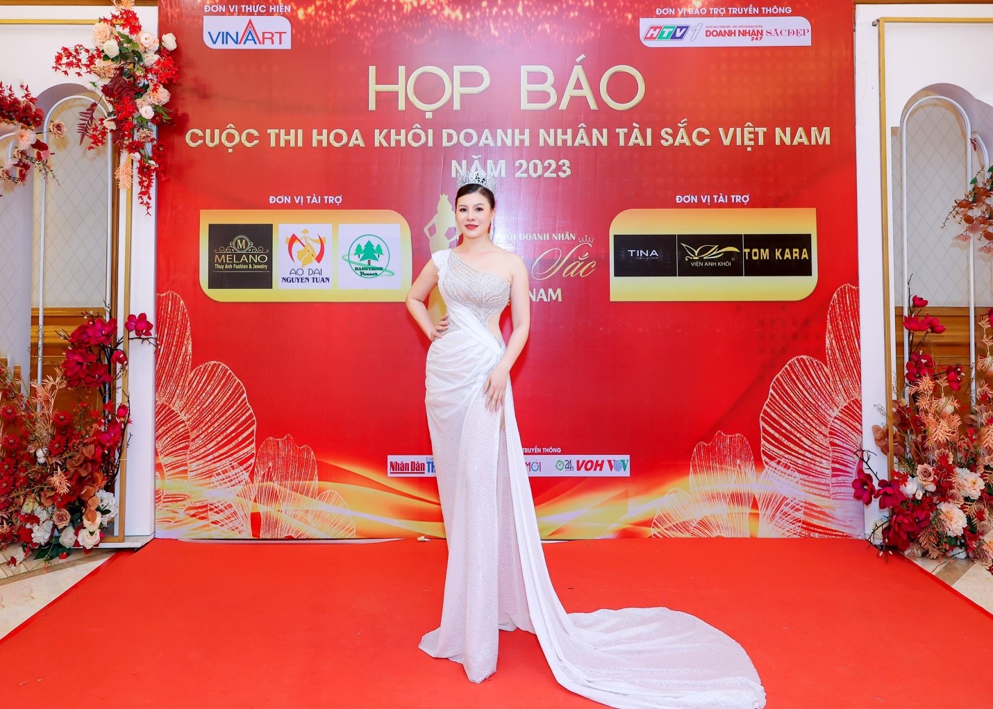Họp báo công bố khởi động và chính thức tuyển sinh cuộc thi Hoa khôi Doanh nhân Tài sắc Việt Nam 2023 - 5