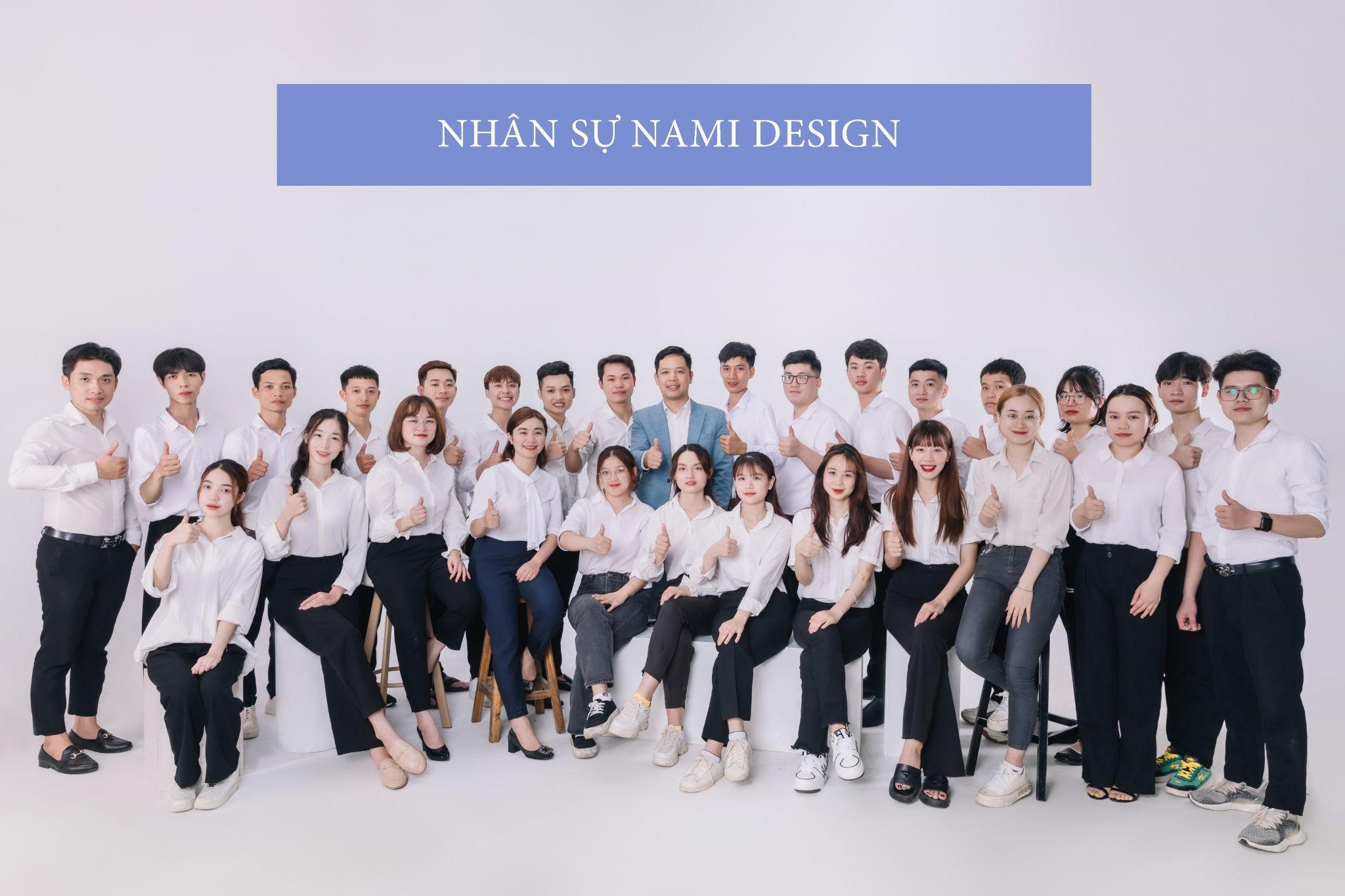 Đội ngũ kiến trúc sư và nhân sự giàu kinh nghiệm tại NAMI Design