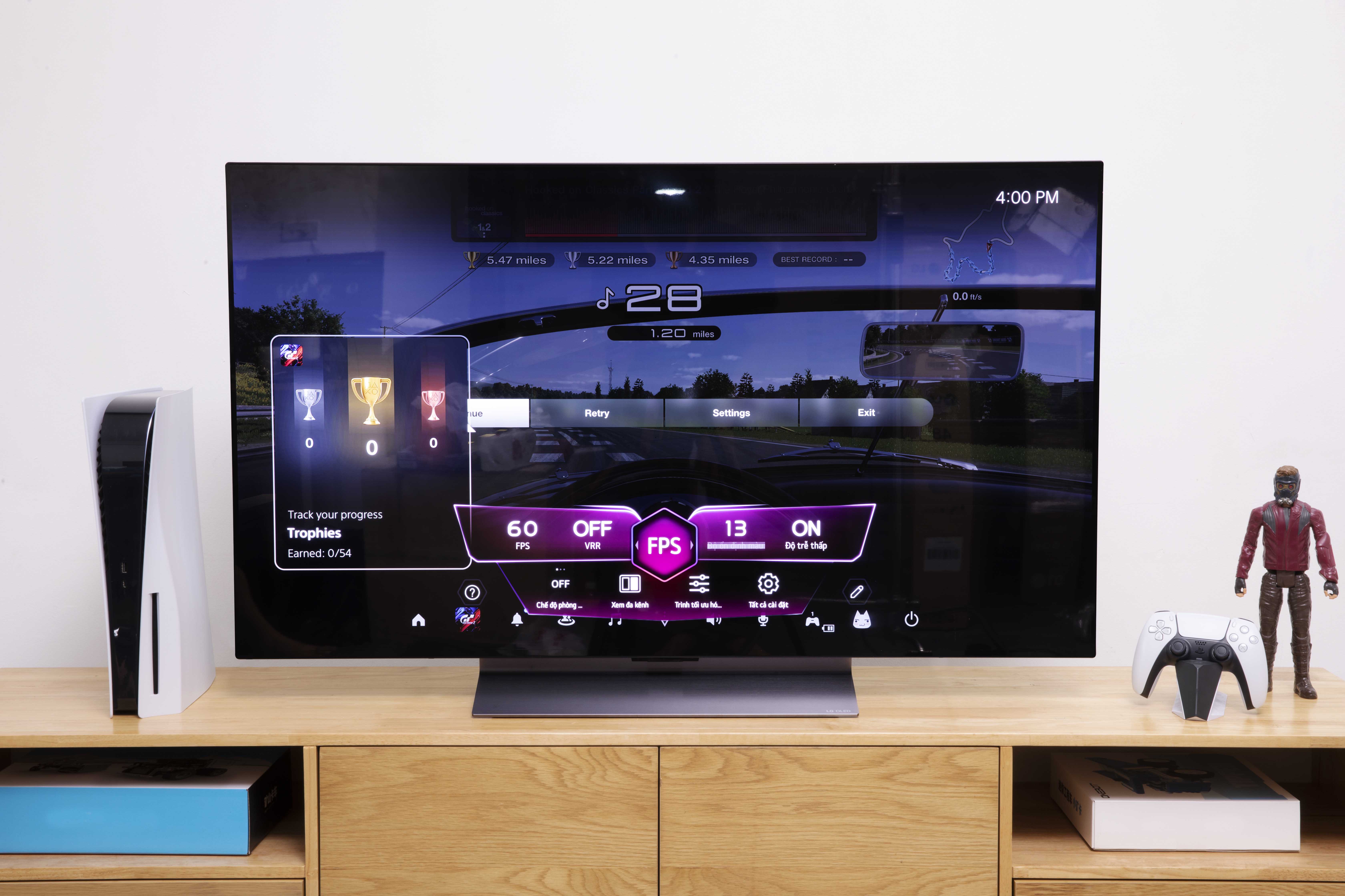 Chiếc Smart TV này được thiết kế để chơi game.