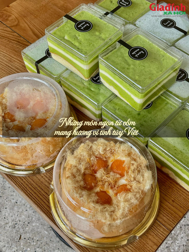 Thưởng thức hương vị "Hà Thành" trong những món ngon từ cốm xanh đẹp mắt