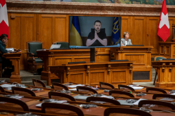 Thế giới - Ông Zelensky rơi vào tình huống bất lợi khi phát biểu trực tuyến ở Quốc hội Thụy Sĩ