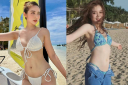 "Phát sốt" trước body mướt mắt của dàn mỹ nhân U40 khi diện bikini