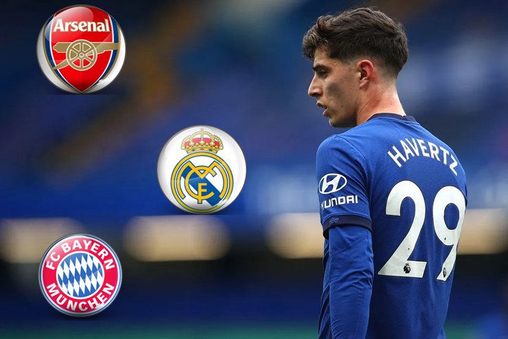 Havertz đang được 3 đại gia theo đuổi