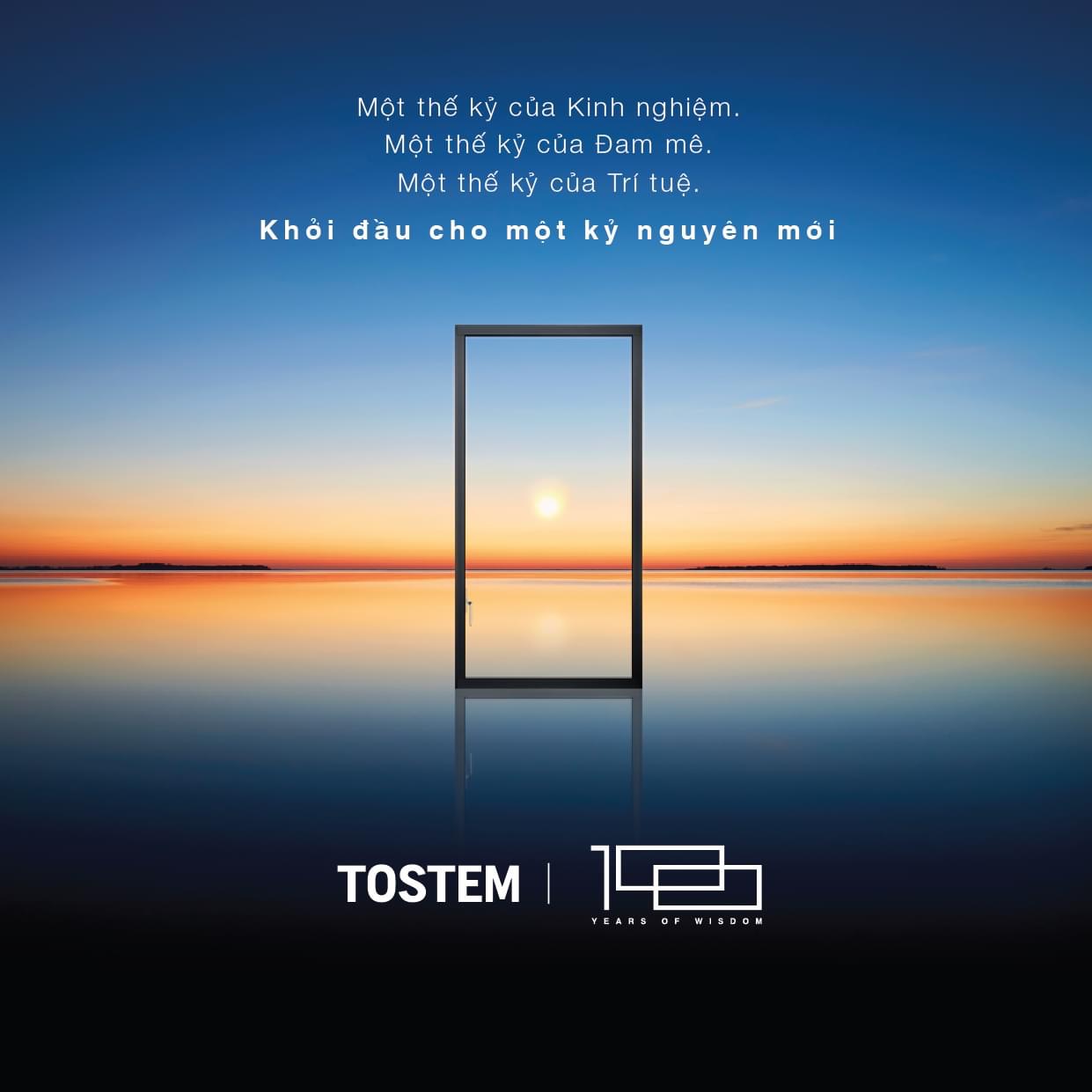 Kỷ niệm cột mốc 100 năm thành lập thương hiệu Tostem