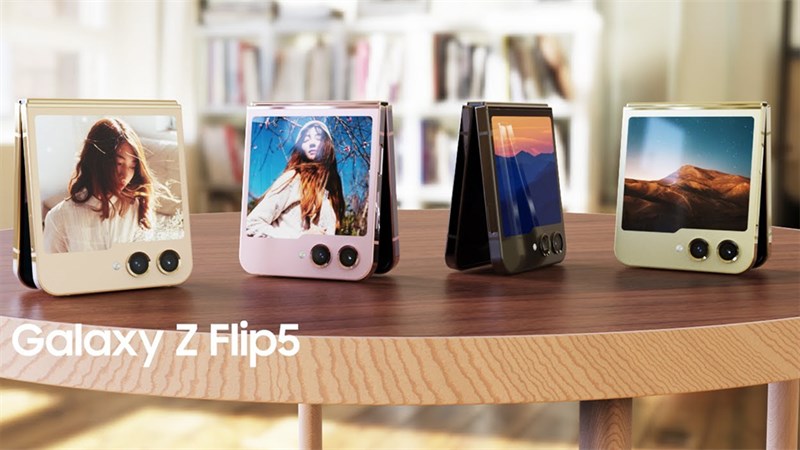 Lộ ảnh quảng cáo siêu hot của Galaxy Z Flip 5 - 2