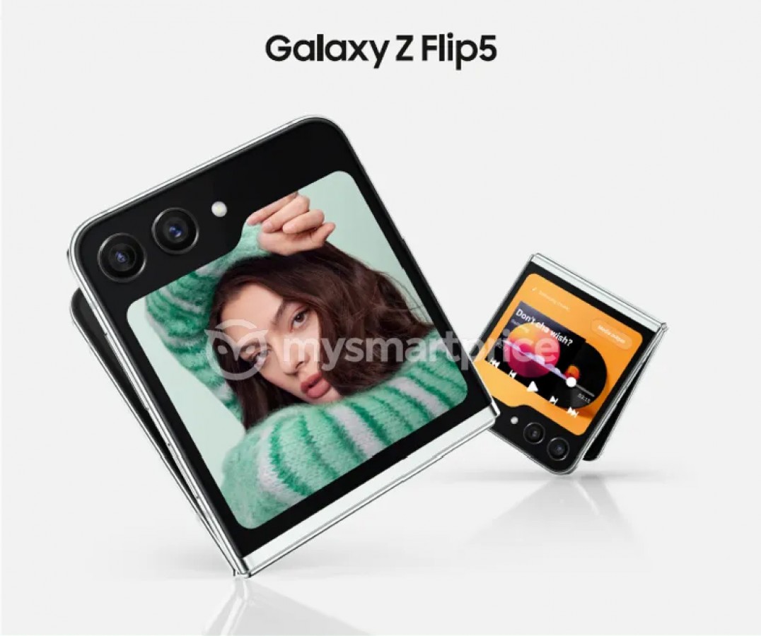 Lộ ảnh quảng cáo siêu hot của Galaxy Z Flip 5 - 1