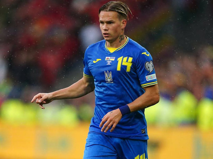 Mudryk cũng có màn trình diễn cực hay trong màu áo ĐT Ukraine 