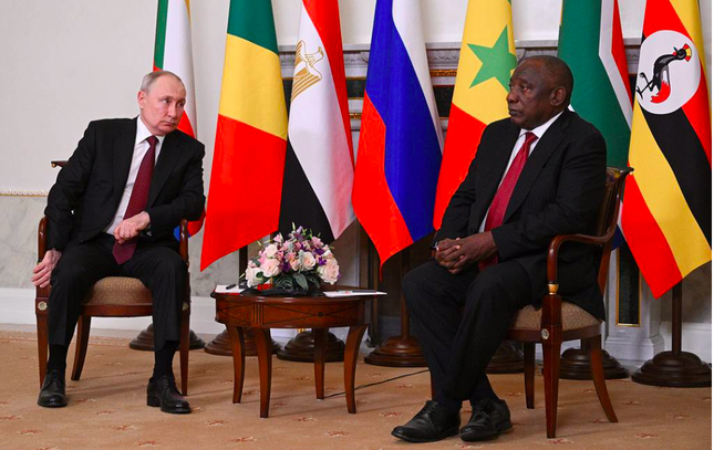 Tổng thống Putin cự tuyệt kế hoạch hoà bình của châu Phi - 1