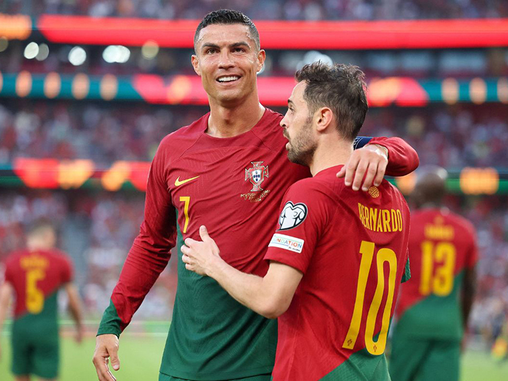 ĐT Bồ Đào Nha hiện chưa có đối thủ tại vòng loại EURO 2024