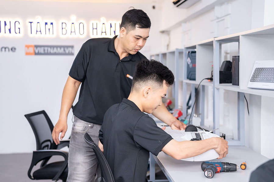 Đội ngũ nhân viên kỹ thuật chuyên nghiệp, giàu kinh nghiệm tại Dreame Store