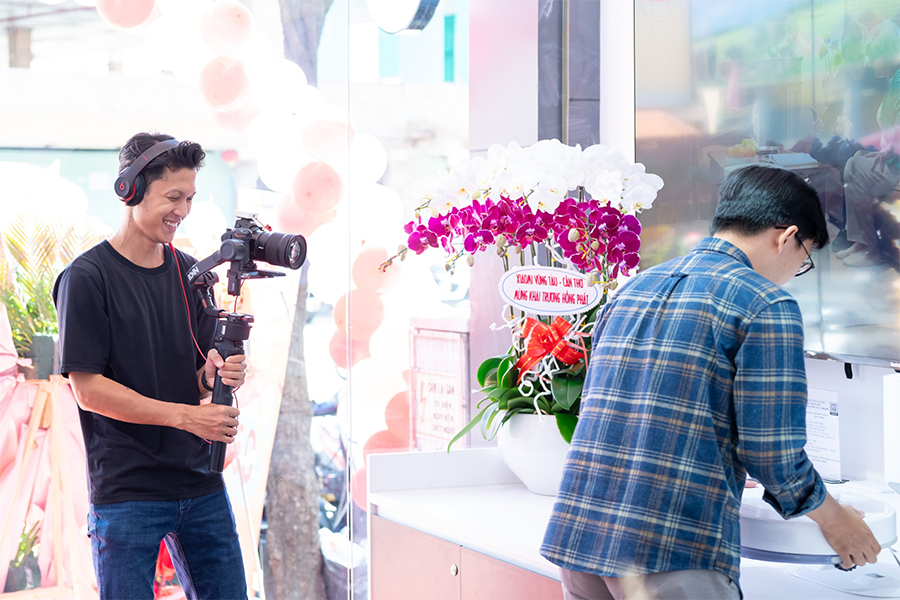 Sự kiện khai trương cửa hàng chính hãng Dreame thu hút sự chú ý của truyền thông