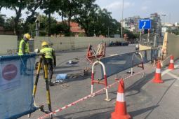 Tin tức trong ngày - Tháo rào trên đường Kim Mã sau gần 3 năm thi công ga ngầm đường sắt Nhổn - ga Hà Nội