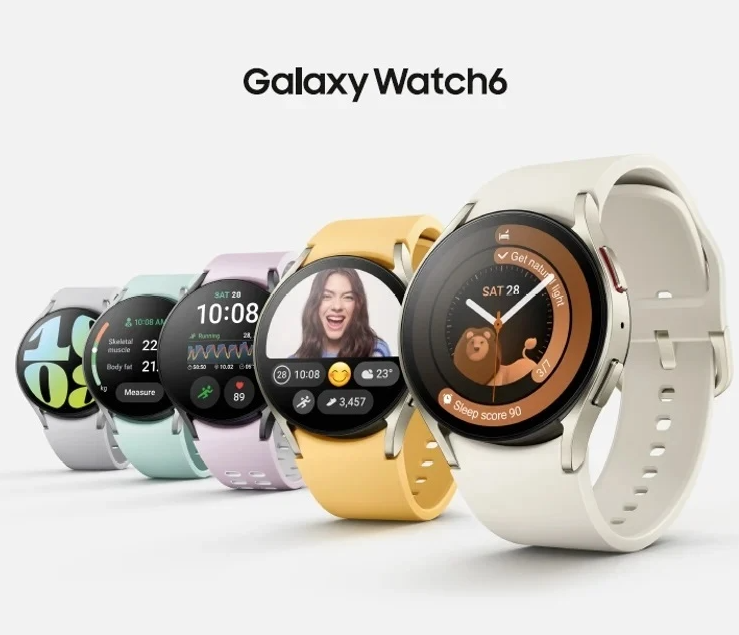 Hình ảnh quảng cáo của&nbsp;Galaxy Watch 6.