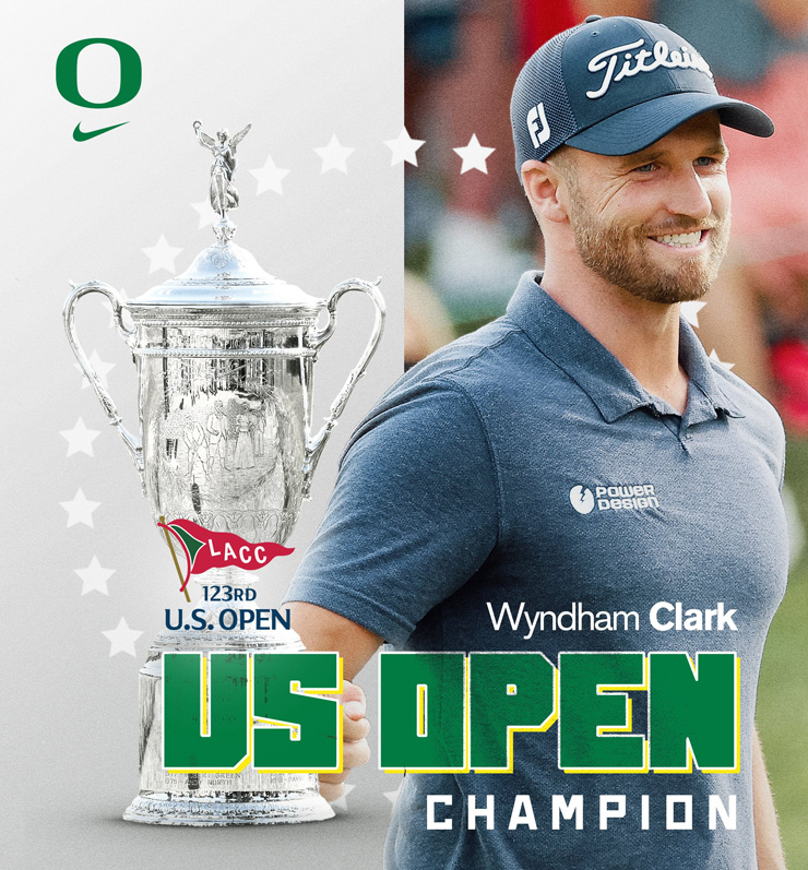 Wyndham Clark vô địch giải golf US Open 2023