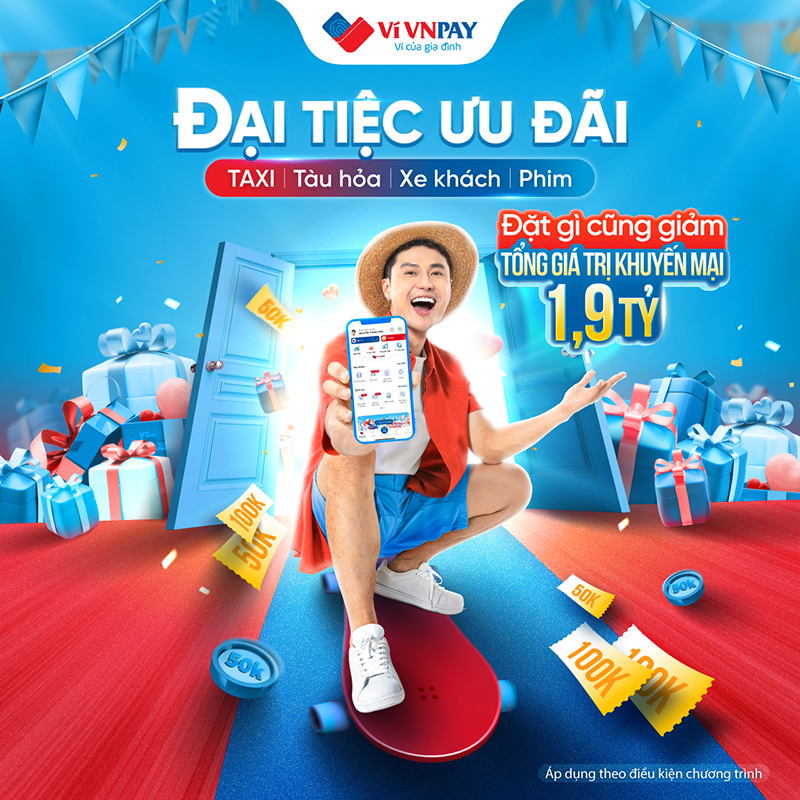 Đại tiệc ưu đãi – giảm tới 100.000 đồng các dịch vụ Mua sắm