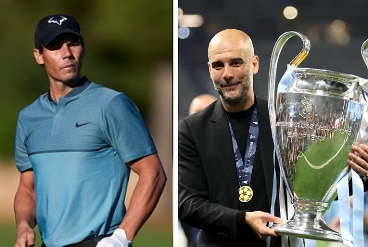 Nadal và HLV Pep Guardiola tham dự giải golf từ thiện