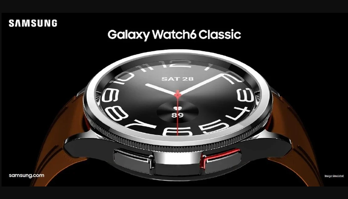 Hình ảnh quảng cáo của&nbsp;Galaxy Watch 6 Classic.