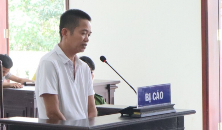 Bị cáo Lê Văn Ga bị tuyên án tử hình về tội giết người. Ảnh: LA