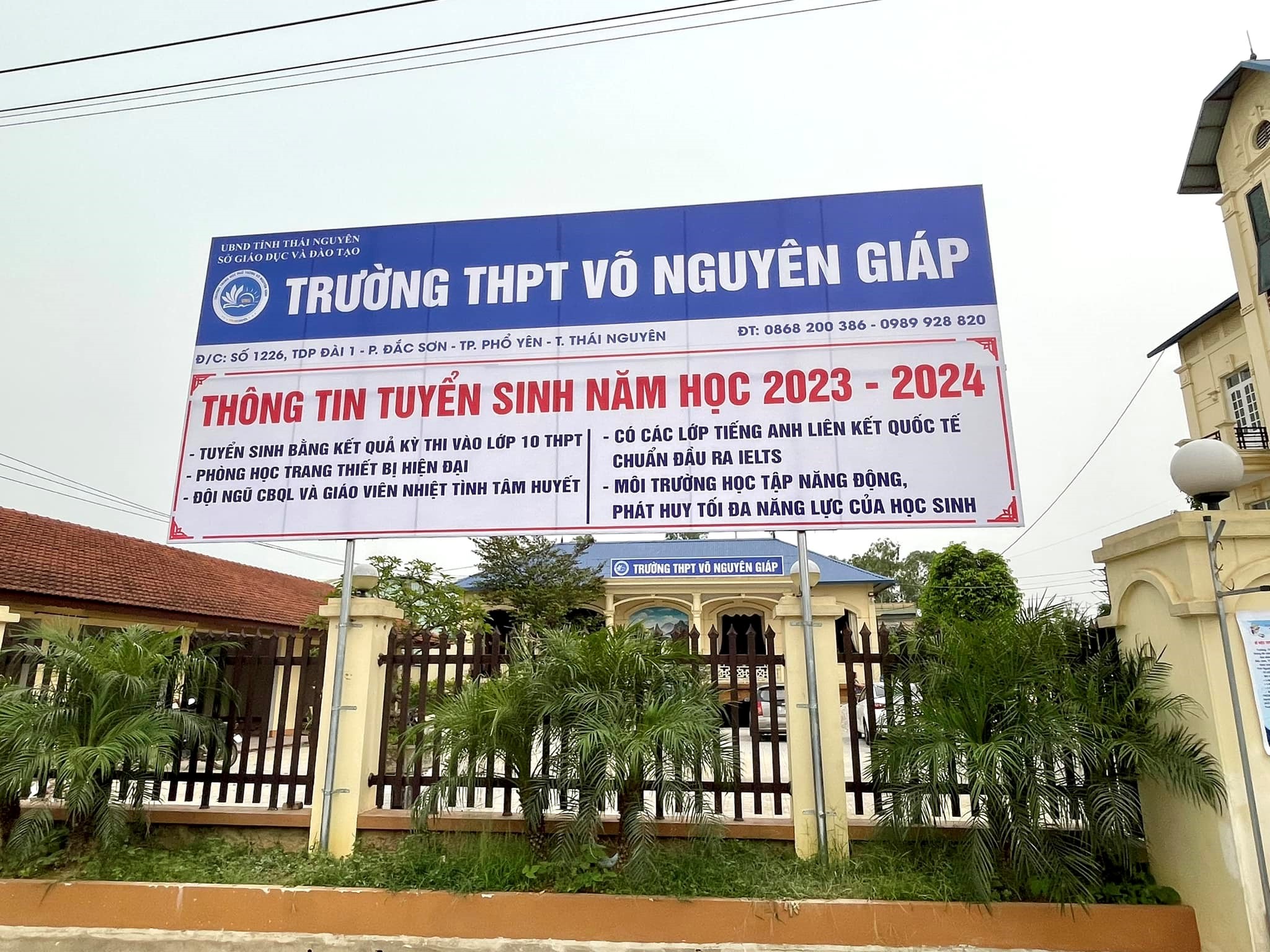 Trường THPT Võ Nguyên Giáp (Thái Nguyên) – ngôi trường chắp cánh cho tài năng tỏa sáng - 1