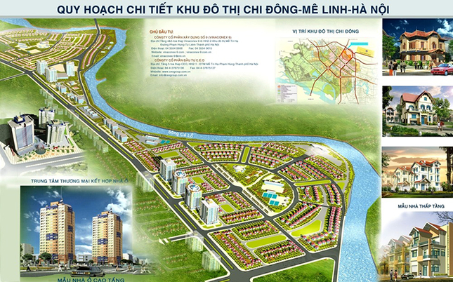 Dự án Khu đô thị mới Chi Đông tại thị trấn Chi Đông (huyện Mê Linh) được phê duyệt từ năm 2004, nhưng sau gần 20 năm dự án vẫn chưa hoàn thành GPMB. Ảnh minh họa.