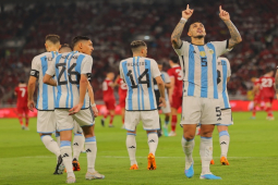 Video bóng đá Indonesia - Argentina: Siêu phẩm mãn nhãn, sao Tottenham định đoạt