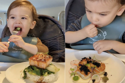 Bạn trẻ - Cuộc sống - Ông bố đầu bếp nuôi con bằng những món ăn cao cấp