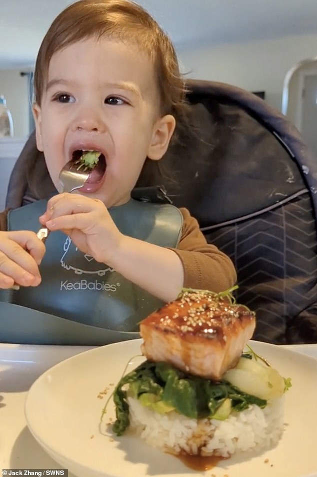 Jack muốn chắc chắn rằng cậu con trai Levi không phải là người kén ăn