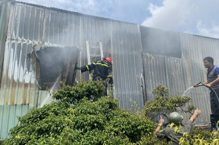 Hiện trường vụ cháy