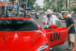 Ông Đặng Lê Nguyên Vũ lần đầu giải thích ký hiệu UN trên dàn ”xế hộp” của mình
