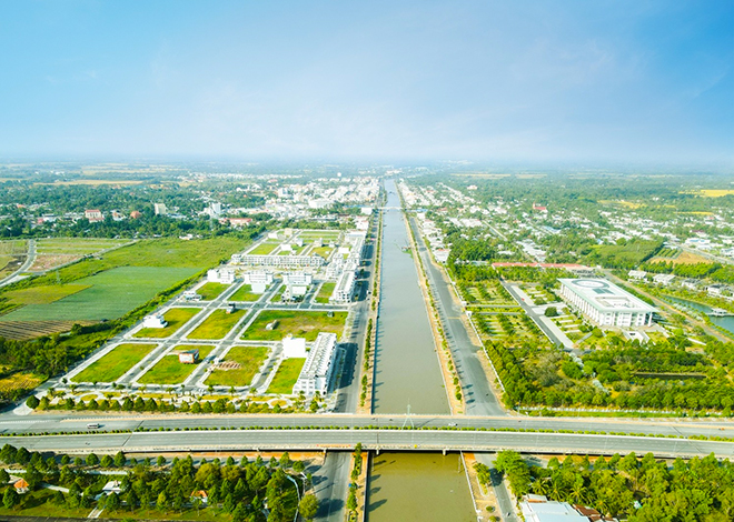 Hậu Giang có đến 100km đường cao tốc đi qua, chiếm hơn ⅓ đường cao tốc mới khu vực ĐBSCL