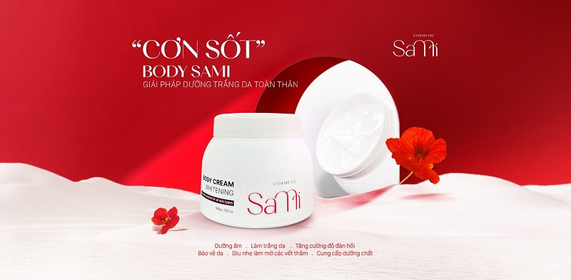“Cơn sốt” Body Sami – giải pháp dưỡng trắng da toàn thân đang hot “rần rần” - 1