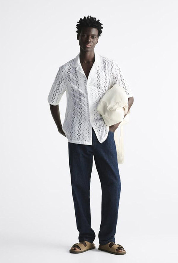 8 kiểu áo sơ mi trắng cho chàng lịch lãm ngút ngàn - 7