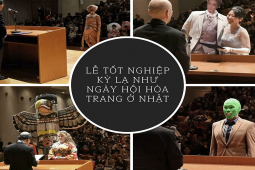 Giáo dục - du học - Lễ tốt nghiệp kỳ dị như ngày hội hoá trang của Đại học Kyoto