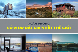 Du lịch - 7 căn phòng có view đắt giá nhất thế giới