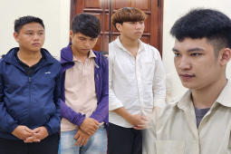 Pháp luật - Ném vỏ chai bia vỡ sọ não người đi đường, 4 thanh niên lĩnh án