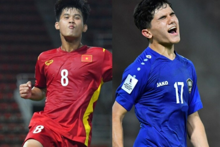 Trực tiếp bóng đá U17 Việt Nam - U17 Uzbekistan: Công Hậu và Huỳnh Triệu liên tiếp bỏ lỡ (U17 châu Á) (Hết giờ)
