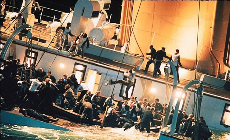 Bộ phim "Titanic" được xây dựng dựa trên câu chuyện có thật về vụ chìm tàu RMS Titanic.
