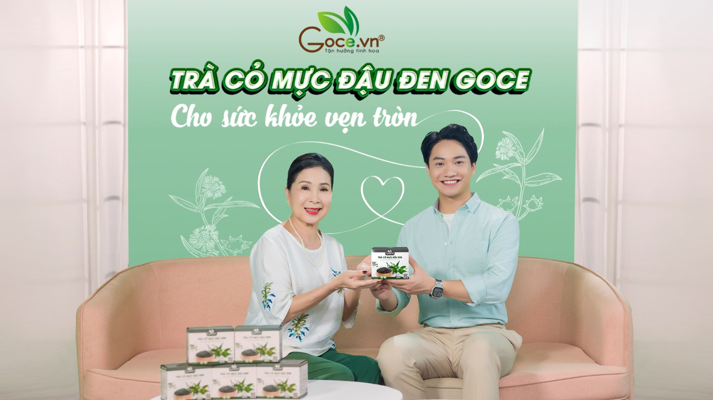Trà Cỏ Mực Đậu Đen Goce - Món quà quý giá cho sức khỏe từ thiên nhiên (Ảnh Goce.vn)