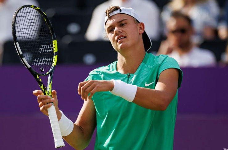 Holger Rune dừng bước ở bán kết Queen's Club Championships